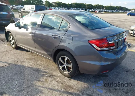 2015 Honda Civic Se from USA, damaged, VIN 2HGFB2F74FH536394